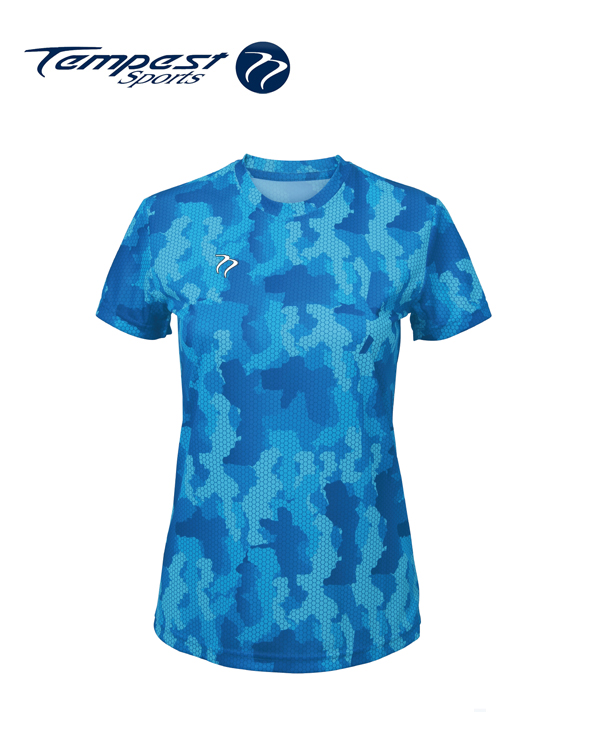 Tempest Tour Sapphire Womens Camo T